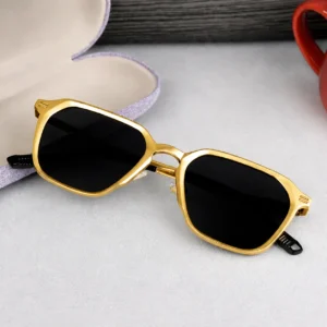 NEW Men UV400 Sunglasses (Gold)